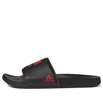 Adidas Originals Adidas 424 X Arsenal Fc X Adilette Comfort Slide 'black Scarlet'