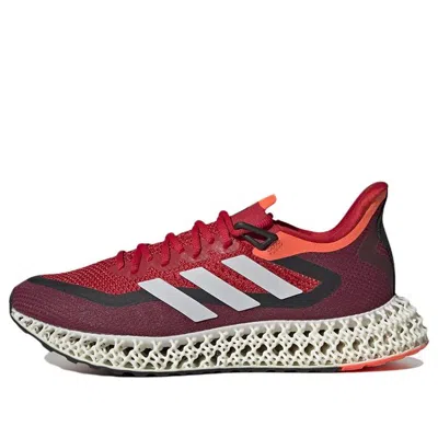 Adidas Originals Mens Adidas 4d Fwd In Better Scarlet/white/solar Red