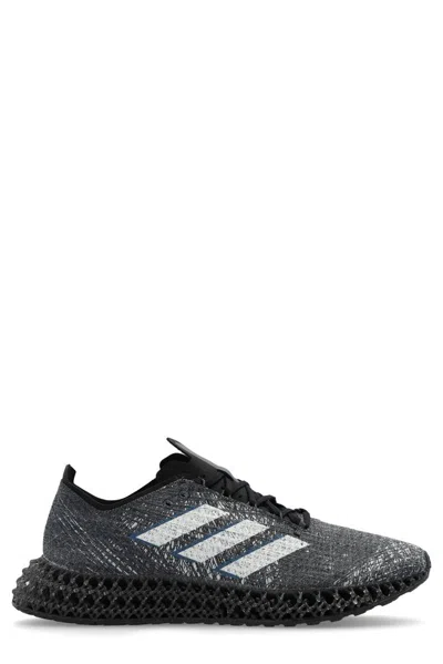 Adidas Originals Lightweight Fabric 4dfwd X Strung Running Sneakers With Cont In Black