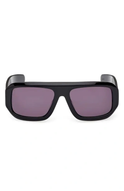 Adidas Originals Adidas 58mm Navigator Sunglasses In Black