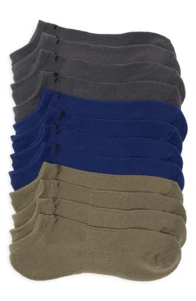 Adidas Originals Adidas 6-pack Athletic Cushioned No-show Socks In Multi