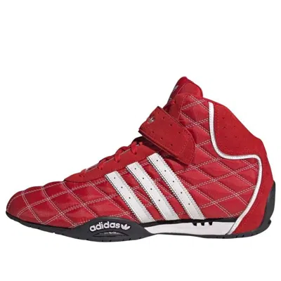 Adidas Originals Adidas Adi Racer High 'red' In Burgundy