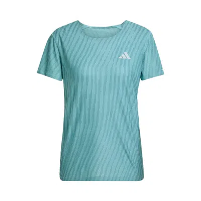 Pre-owned Adidas Originals Adidas Adi365 Running Climacool+ T-shirt 'mint Ton/preloved Teal' | Green | Women's Size L