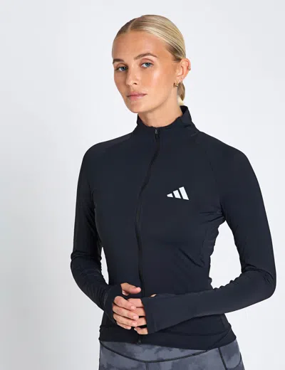 Adidas Originals Adidas Adi365 Seasonal Womens Running Jacket In Black