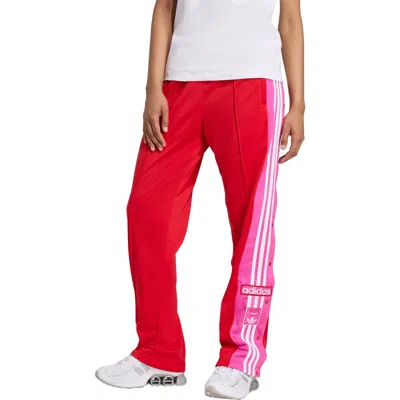 Adidas Originals Adidas Adibreak Recycled Polyester Track Pants In Red