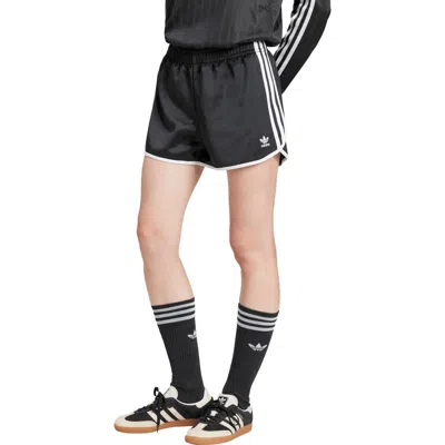 Adidas Originals Adidas Adicolor 3-stripes Sprinter Shorts In Black