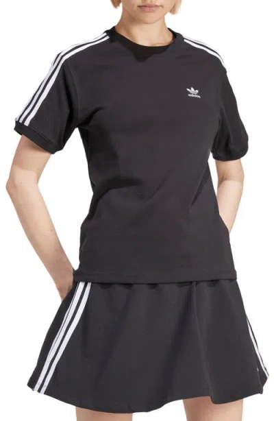 Adidas Originals Adidas Adicolor 3-stripes T-shirt In Black