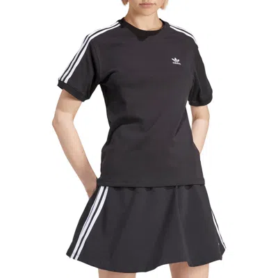 Adidas Originals Adidas Adicolor 3-stripes T-shirt In Black