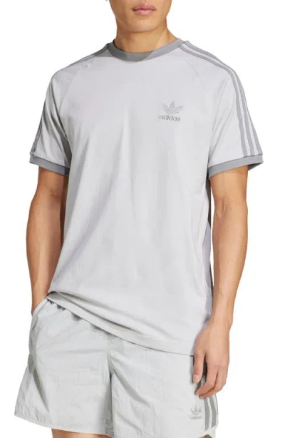 Adidas Originals Adidas Adicolor 3-stripes T-shirt In Grey
