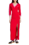 Adidas Originals Adidas Adicolor Classics 3-stripes Maxi Dress In Multi