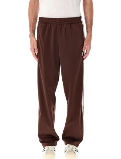 Adidas Originals Adidas Adicolor Classics Firebird Track Pants In Recycled Materials In Brown
