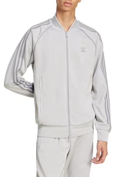 Adidas Originals Adidas Adicolor Classics Sst Sports Jacket In Gray