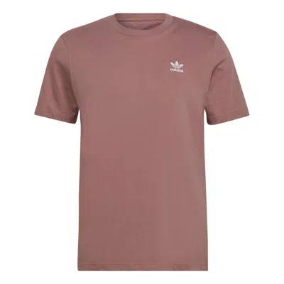 Adidas Originals Mens  Adicolor Essential Trefoil T-shirt In Brown/brown