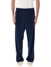 Adidas Originals Firebird Adicolor Striped Track Pants In Blue