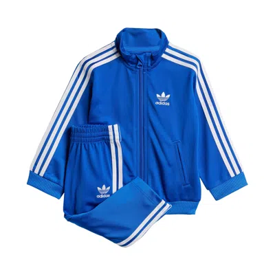 Pre-owned Adidas Originals Adidas Adicolor Firebird Track Suit 'blue' | Kid's Size 3