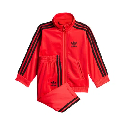 Pre-owned Adidas Originals Adidas Adicolor Firebird Track Suit 'lucid Red' | Kid's Size 3