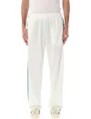 Adidas Originals Firbird Adicolor Striped Track Pants In White