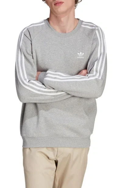 Adidas Originals Adidas Adicolor Lifestyle Sweatshirt In Medium Grey Heather