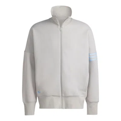 Adidas Originals Adidas Adicolor Neuclassics Track Jacket In Gray