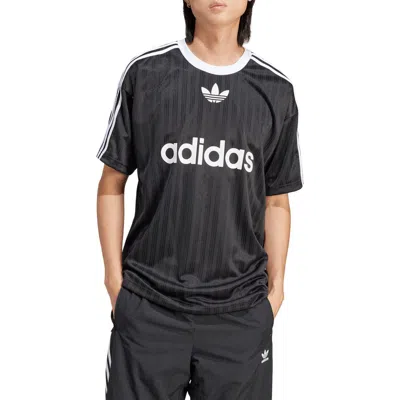 Adidas Originals Adidas Adicolor Relaxed Fit Recycled Poly T-shirt In Multi