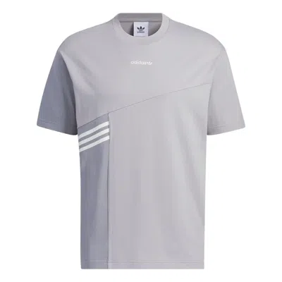 Adidas Originals Adidas Adicolor Short Sleeve T-shirt 'grey' In Gray