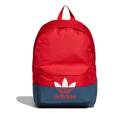 Adidas Originals Adidas Adicolor Sliced Trefoil Classic Backpack 'red Blue'
