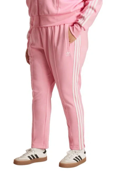 Adidas Originals Adidas Adicolor Superstar Lifestyle Track Pants In Bliss Pink