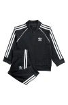 Adidas Originals Kids' Adidas Adicolor Superstar Track Jacket & Joggers Set In Black