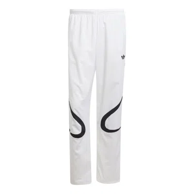 Adidas Originals Adidas Adicolor Teamgeist Track Tracksuit Bottoms 'white Black'