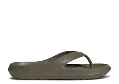 Adidas Originals Adidas Adidas Adicane Flip Flop 'olive Strata' In Green