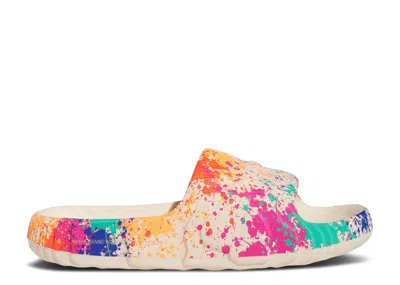 Adidas Originals Adidas Adidas Adilette 22 Slide 'sand Strata Paint Splatter' In White