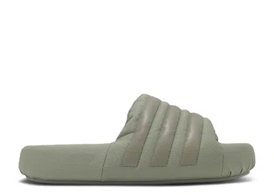 Adidas Originals Adidas Adidas Adilette 24 Slide 'silver Pebble' In Gray