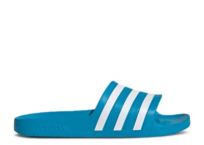 Adidas Originals Adidas Adidas Adilette Aqua Slides 'solar Blue'