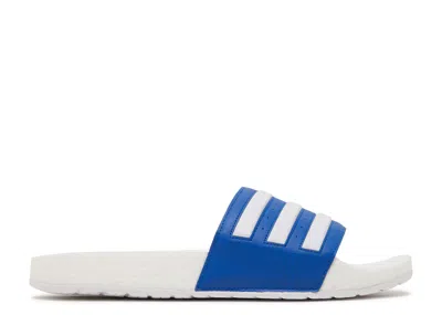 Adidas Originals Adidas Adidas Adilette Boost Slide 'white Royal Blue'