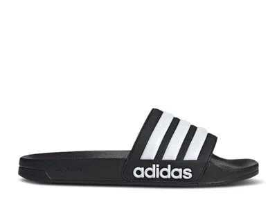 Adidas Originals Adilette Shower Three-stripe Slides In Multi