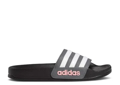 Adidas Originals Adidas Adidas Adilette Shower Slide J 'black Grey'