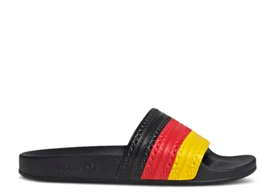 Adidas Originals Adidas Adidas Adilette Slides 'germany' In Black