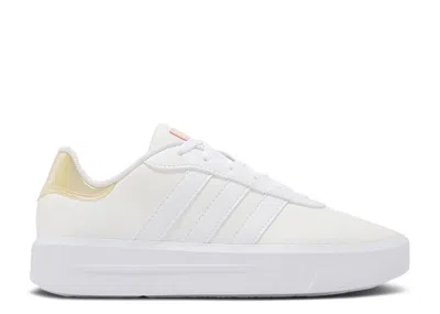 Adidas Originals Adidas Adidas Court Platform 'white Gold'