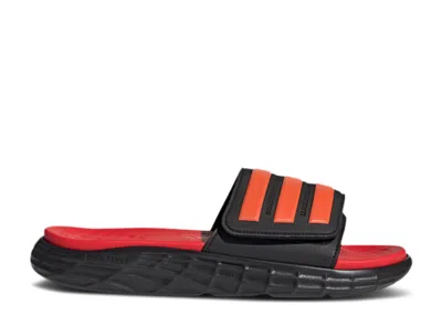 Adidas Originals Adidas Adidas Duramo Sl Slide 'black Solar Red'