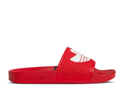 Adidas Originals Adidas Adidas Shmoofoil Slide 'scarlet' In Red