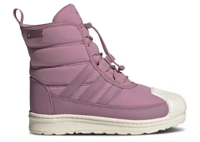 Adidas Originals Adidas Adidas Superstar 360 2.0 Boot J 'wonder Orchid' In Animal Print