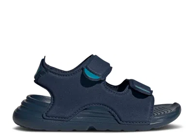 Adidas Originals Babies' Adidas Adidas Swim Sandals I 'crew Navy' In Blue