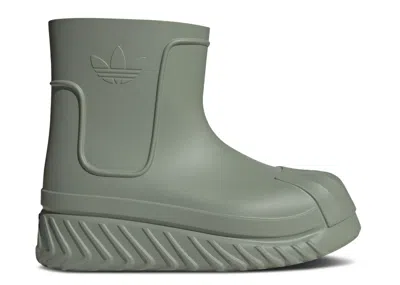 Adidas Originals Adidas Adidas Wmns Adifom Superstar Boot 'silver Green' In Gray