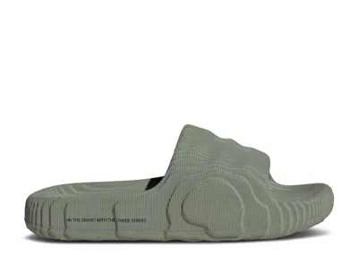 Adidas Originals Adidas Adidas Wmns Adilette 22 Slides 'silver Green'
