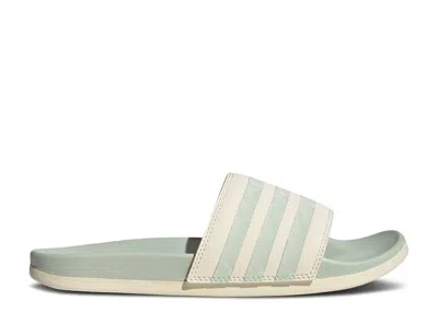 Adidas Originals Adidas Adidas Wmns Adilette Comfort Slide 'white Linen Green'