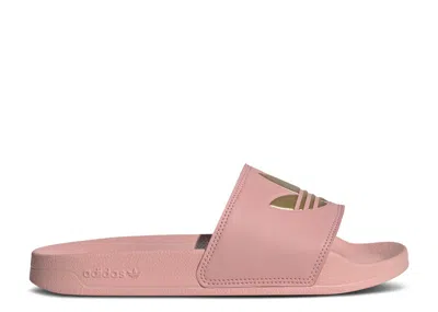 Adidas Originals Adidas Adidas Wmns Adilette Lite Slide 'wonder Mauve Matte Gold' In Pink