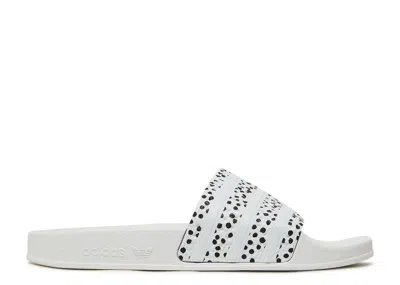 Adidas Originals Adidas Adidas Wmns Adilette Slide 'polka - White'
