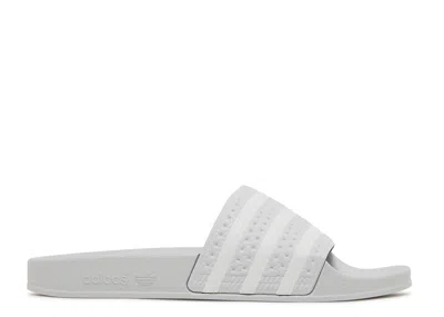 Adidas Originals Adidas Adidas Wmns Adilette Slides 'blue Tint' In Grey