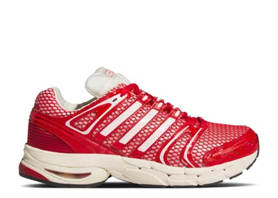 Adidas Originals (wmns) Adidas Adistar Control 5 'cream White Sandy Pink Better Scarlet' In Red