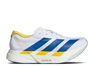 Adidas Originals Adidas Adidas Wmns Adizero Adios Pro 4 'cloud White Blue Yellow'